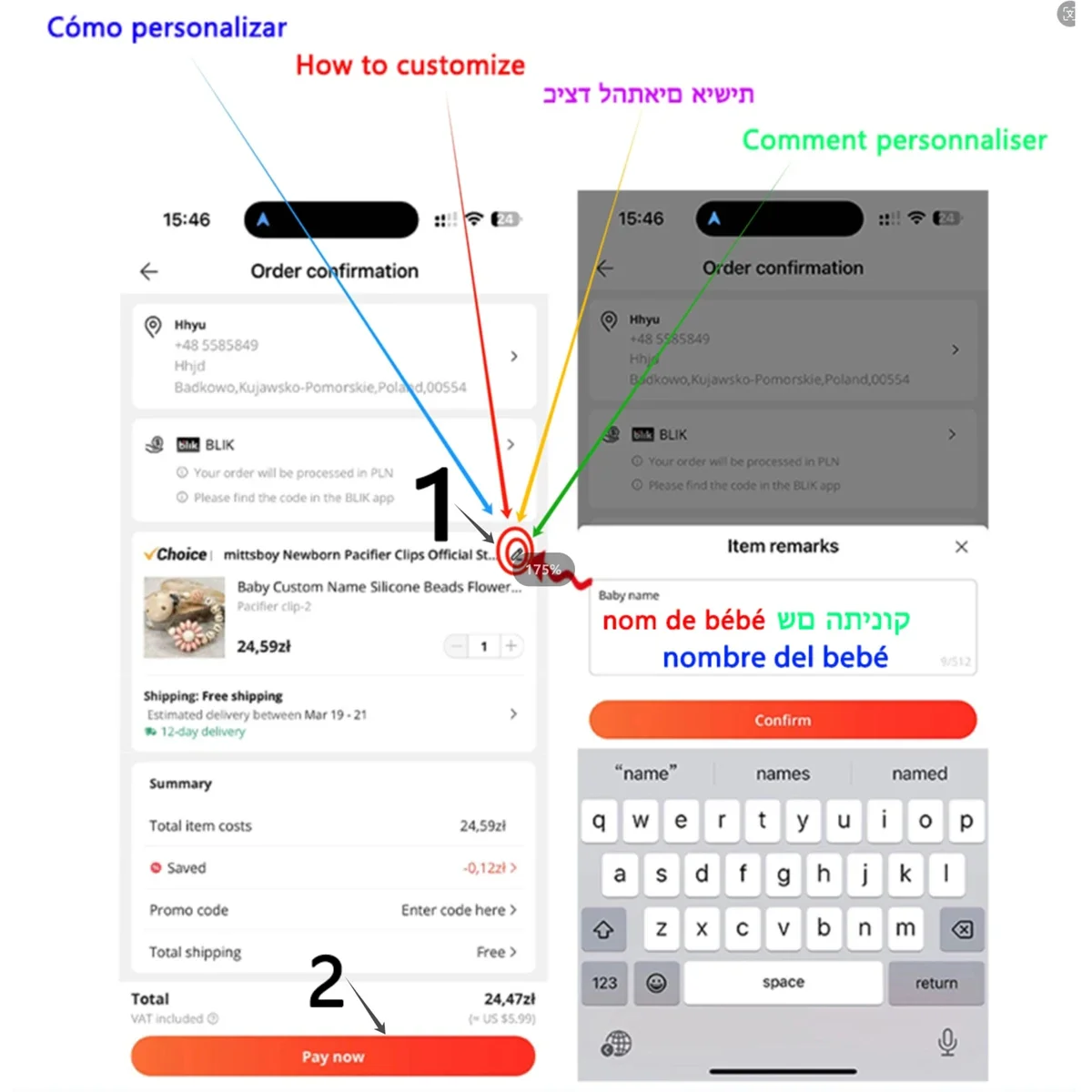 NUOVO Portaciuccio Personalizz - Baby Pacifier Clip recensione e prezzo