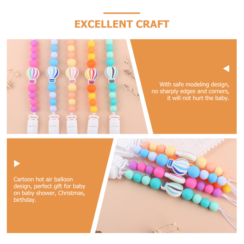 1 pz. Clip per Ciuccio Neonato - Baby Pacifier Clip recensione e prezzo