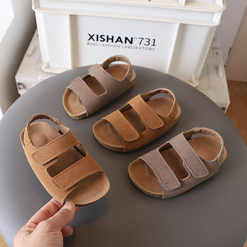 Sandali in pelle scamosciata p - Baby Product Brand recensione e prezzo